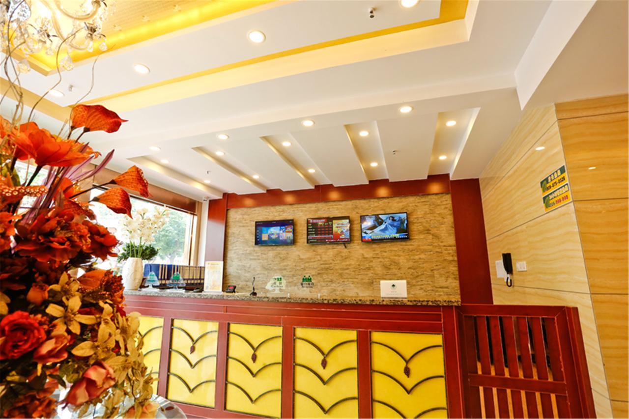 Greentree Inn Hebei Cangzhou Jianshe Avenue Express Hotel Eksteriør bilde